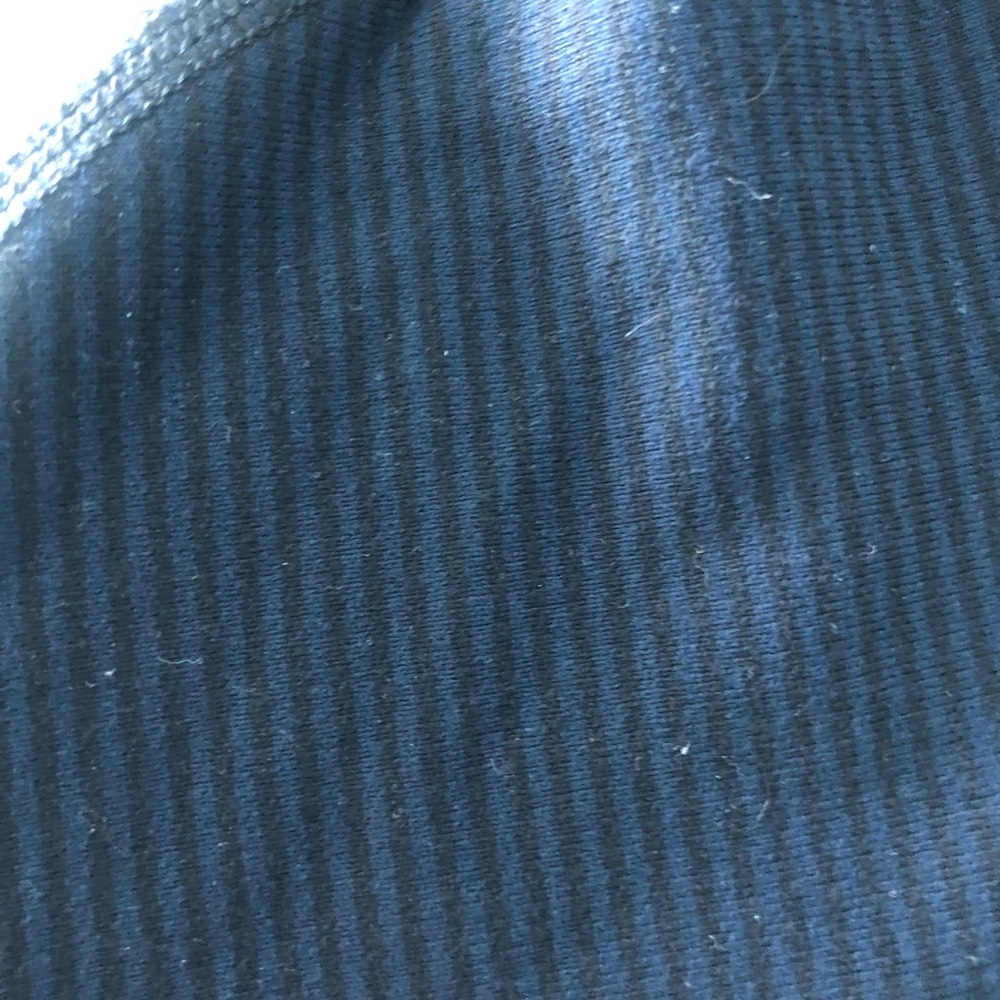 RARE lululemon half blue and half black leggings!!
